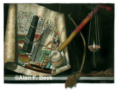 Vincent Van Mouse art bt Alan F. Beck