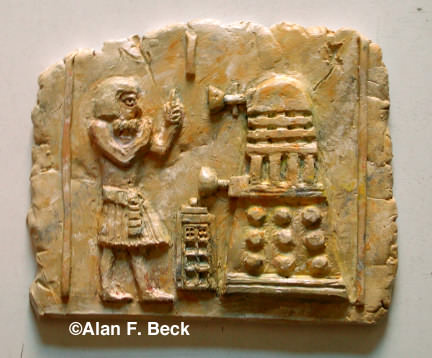 Found Egyptian Artifact art bt Alan F. Beck