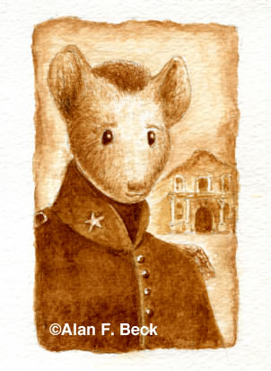 Col. Mouse Travis art bt Alan F. Beck