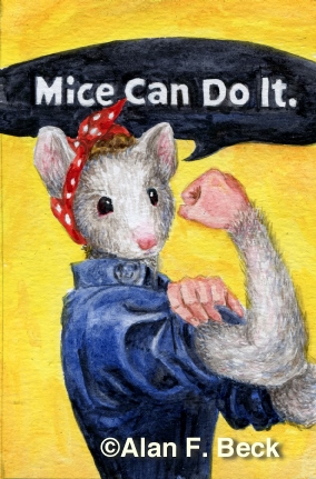 Mousie the Riveter art by Alan F. Beck