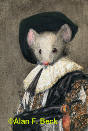 The mousie Cavalier art by Alan F. Beck