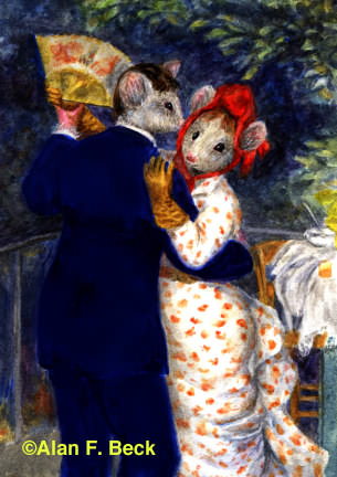 Mousie Dance art by Alan F. Beck