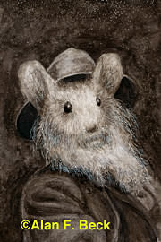 Walt Whitmouse art by Alan F. Beck